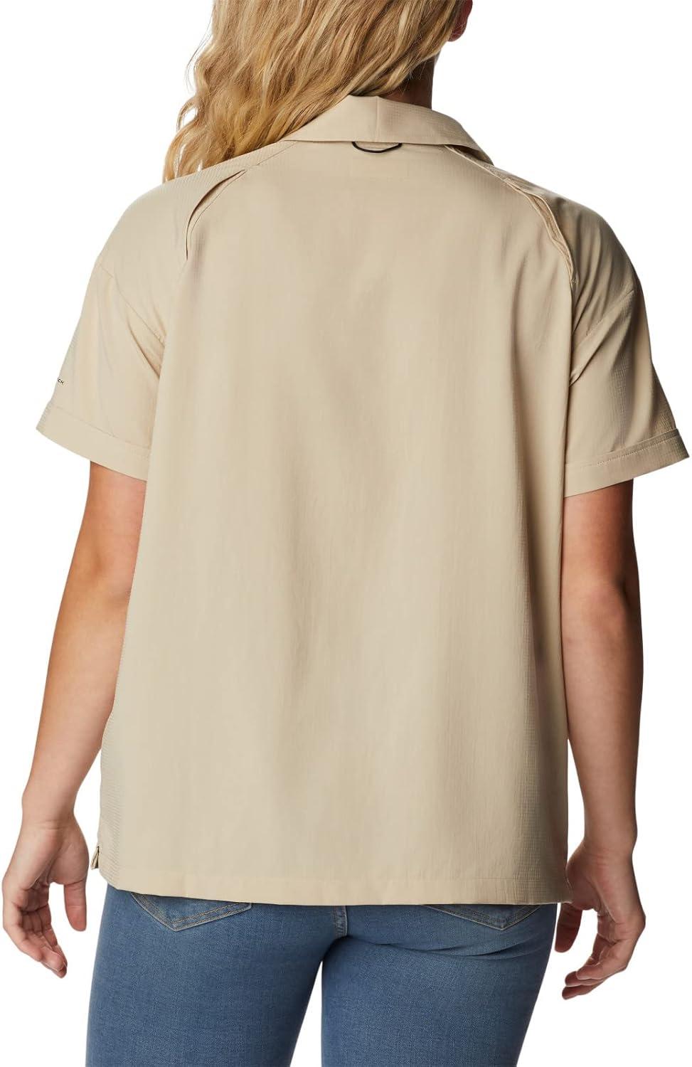 imageColumbia Womens Silver Ridge Utility Short Sleeve ShirtAncient Fossil