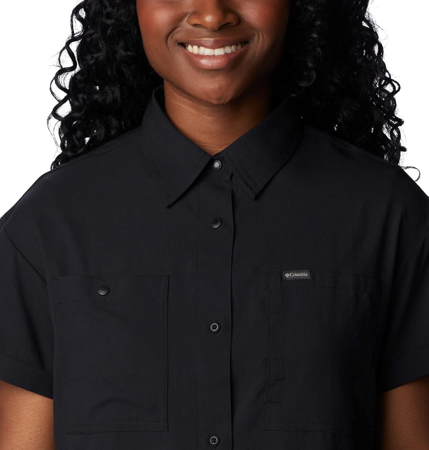 imageColumbia Womens Silver Ridge Utility Short Sleeve ShirtBlack