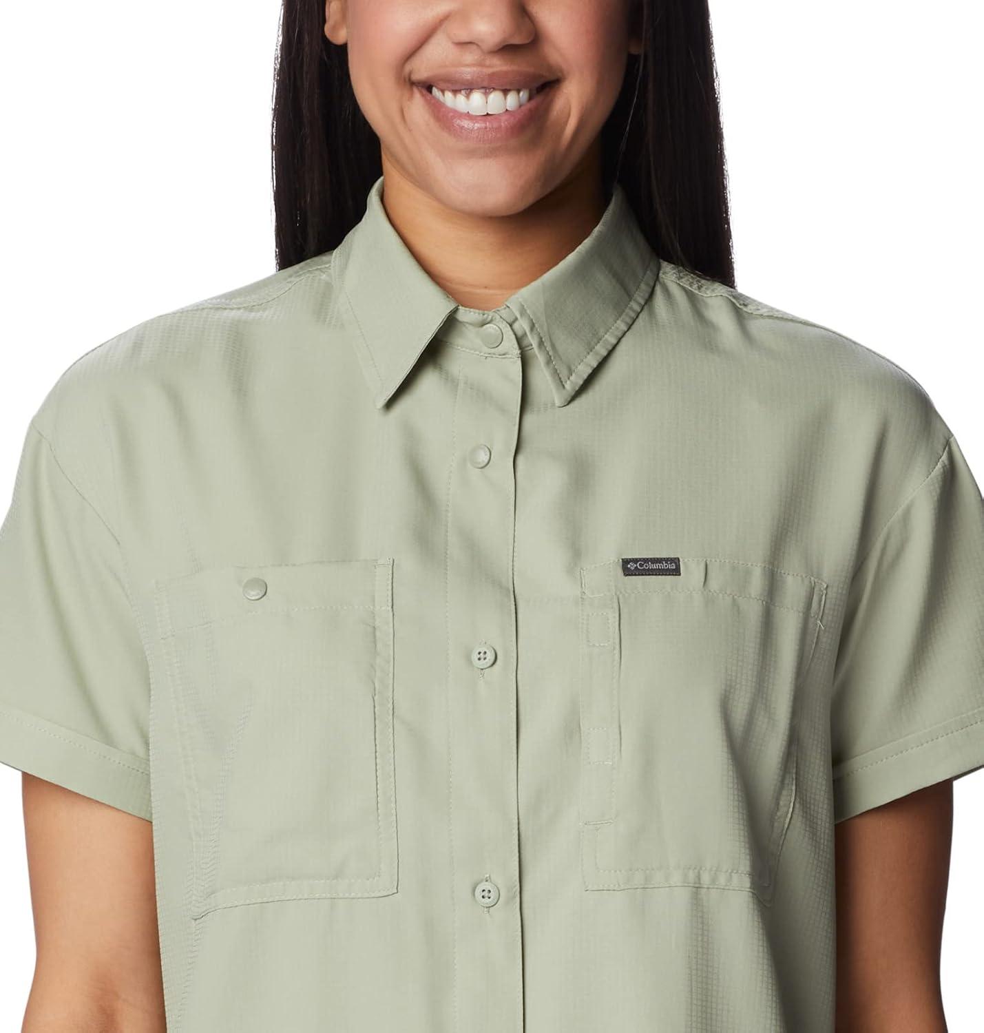 imageColumbia Womens Silver Ridge Utility Short Sleeve ShirtSafari
