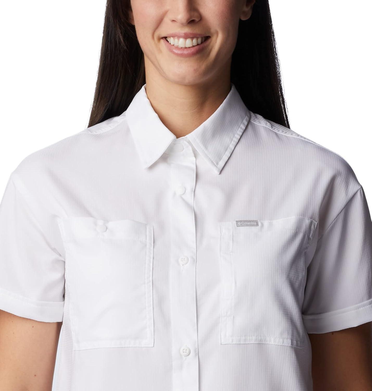 imageColumbia Womens Silver Ridge Utility Short Sleeve ShirtWhite