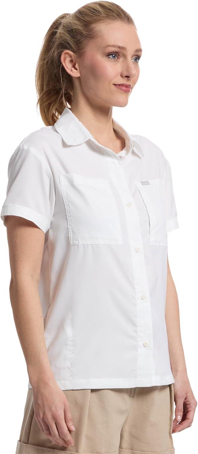 imageColumbia Womens Silver Ridge Utility Short Sleeve ShirtWhite 2024