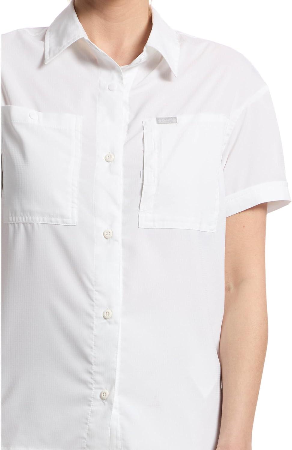 imageColumbia Womens Silver Ridge Utility Short Sleeve ShirtWhite 2024