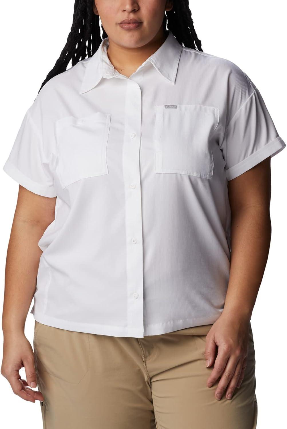 imageColumbia Womens Silver Ridge Utility Short Sleeve ShirtWhite