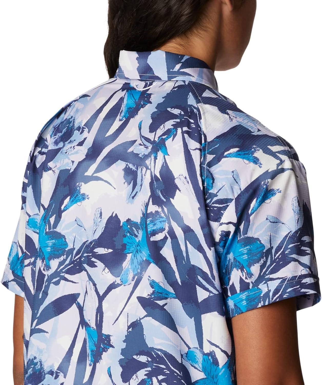 imageColumbia Womens Silver Ridge Utility Short Sleeve ShirtWhiteFloriculture