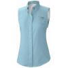 imageColumbia Sportswear Womens Tamiami Sleeveless ShirtClear Blue