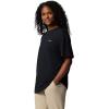 imageColumbia Womens Rolling Bend Graphic Oversized TeeBlackCsc Stacked Gem
