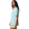imageColumbia Womens Rolling Bend Graphic Oversized TeeSprayCsc Stacked Gem
