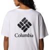imageColumbia Womens Rolling Bend Graphic Oversized TeeWhiteCsc Stacked Gem
