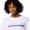 imageColumbia Womens Rolling Bend Graphic Oversized TeeWhiteFirst on Trail