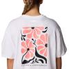 imageColumbia Womens Rolling Bend Graphic Oversized TeeWhiteFloral Fun