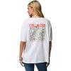 imageColumbia Womens Rolling Bend Graphic Oversized TeeWhiteMountainview