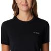 imageColumbia Womens Standard Endless Trail Running Tech TeeBlackPale Blue Montrail Graphic