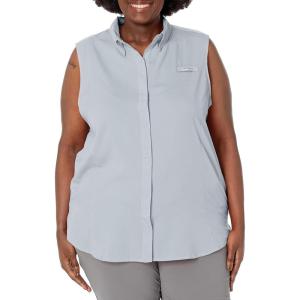 imageColumbia Sportswear Womens Tamiami Sleeveless ShirtCirrus Grey