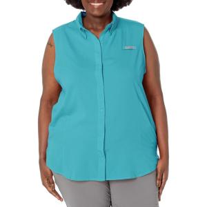 imageColumbia Sportswear Womens Tamiami Sleeveless ShirtClear Water