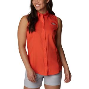 imageColumbia Sportswear Womens Tamiami Sleeveless ShirtCorange