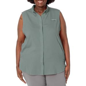 imageColumbia Sportswear Womens Tamiami Sleeveless ShirtLight Lichen