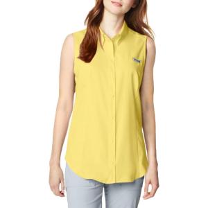 imageColumbia Sportswear Womens Tamiami Sleeveless ShirtSun Glow
