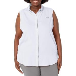 imageColumbia Sportswear Womens Tamiami Sleeveless ShirtWhite
