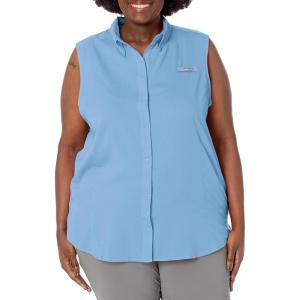 imageColumbia Sportswear Womens Tamiami Sleeveless ShirtWhite Cap