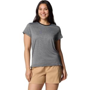imageColumbia Womens Bluevista Hill Short Sleeve CrewBlack Heather