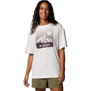imageColumbia Womens Rolling Bend Graphic Oversized TeeSea SaltLinear View