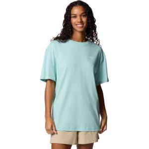 imageColumbia Womens Rolling Bend Graphic Oversized TeeSprayCsc Stacked Gem