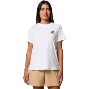 imageColumbia Womens Rolling Bend Graphic Short SleeveWhiteStacked Gem