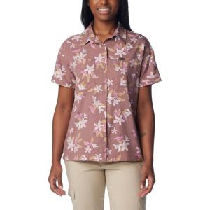 imageColumbia Womens Silver Ridge Utility Short Sleeve ShirtFig Tiger Lilies