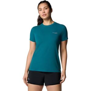 imageColumbia Womens Standard Endless Trail Running Tech TeeRiver Blue