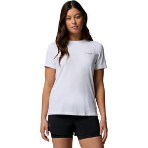 imageColumbia Womens Standard Endless Trail Running Tech TeeWhite