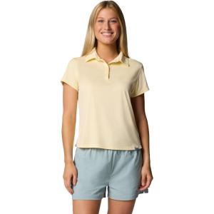 imageColumbia Womens Tidal Tee Short Sleeve PoloLemon Wash