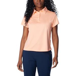 imageColumbia Womens Tidal Tee Short Sleeve PoloTiki Pink