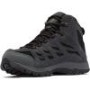 imageColumbia Mens Crestwood Mid Waterproof Hiking BootBlackCharcoal