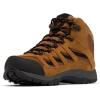 imageColumbia Mens Crestwood Mid Waterproof Hiking BootCamel BrownMountain Red
