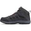 imageColumbia Mens Crestwood Mid Waterproof Hiking BootDark GreyDeep Rust