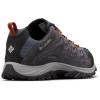 imageColumbia Mens Crestwood Waterproof Hiking ShoeGraphiteDark Adobe