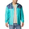 imageColumbia Mens Flash Challenger WindbreakerBright AquaDark Mountain