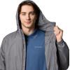imageColumbia Mens Glenbrook Bend Rain JacketCity Grey