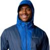 imageColumbia Mens Glenbrook Bend Rain JacketCollegiate NavyMountain Blue