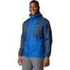 imageColumbia Mens Glenbrook Bend Rain JacketCollegiate NavyMountain Blue