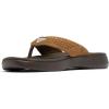 imageColumbia Mens PFG Boatside Flip Lea SandalTundraLight Brown