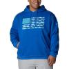 imageColumbia Mens PFG Fish Flag Ii HoodieBlue MacawGulf Stream Usa