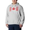 imageColumbia Mens PFG Fish Flag Ii HoodieCool GreyBright Red Canada