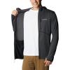 imageColumbia Mens Park View Fleece Full Zip HoodieBlack Heather