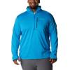imageColumbia Mens Park View Fleece Half ZipCompass Blue Heather