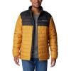 imageColumbia Mens Powder Lite JacketRaw Honey  Shark