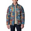 imageColumbia Mens Powder Lite JacketWarp Red Pathways Print