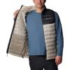 imageColumbia Mens Powder Lite VestDark Stone  Shark