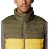 imageColumbia Mens Powder Lite VestGolden NuggetStone Green