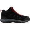 imageColumbia Mens Redmond III Mid Waterproof Hiking Boots2024 BlackMountain Red